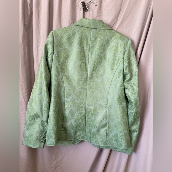 Green Blazer sz S/M - Picture 2 of 12